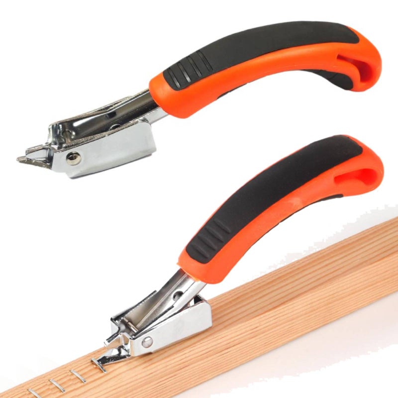 Staple Remover, Staple Puller Tool with Ergonomic Handle, Upholstery and Construction Heavy Duty Staple Removers for Removing All Kinds of Nails in Furniture, Floor, Wooden Box, Photo Frame, Carpet - Image 1